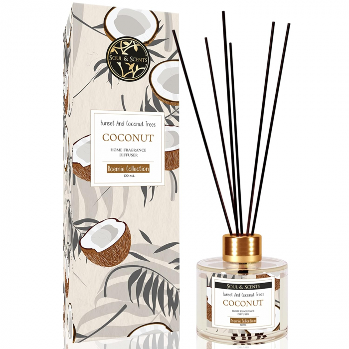 Odorizant camera cu betisoare COCONUT, S&S India [1]