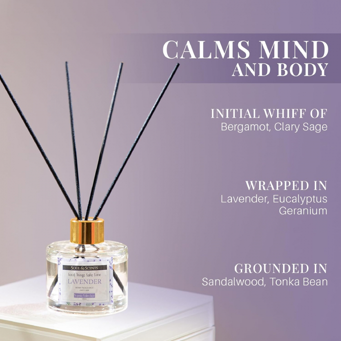 Odorizant camera cu betisoare LAVENDER, S&S India [3]