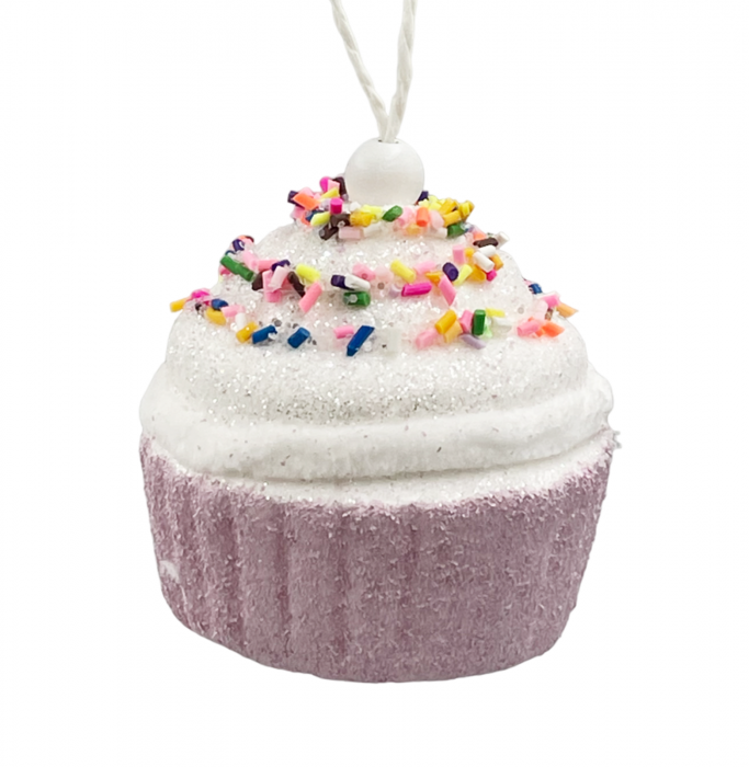 Ornament brad Briosa SWEETY, Lila, 7cm [1]