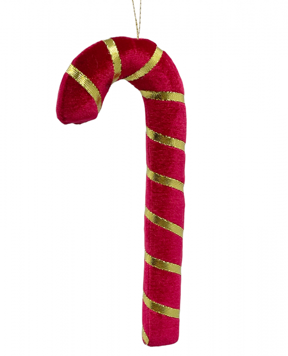 Ornament brad Craciun Acadea JOY, Rosu, 20cm [2]