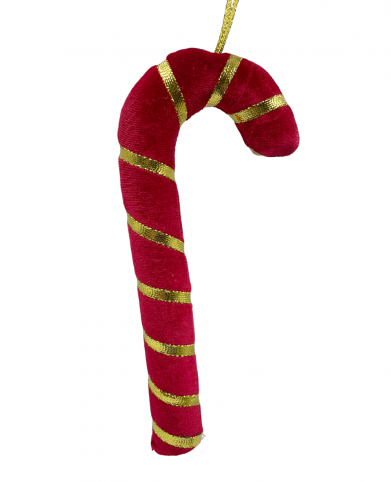 Ornament brad Craciun Acadea JOY, Rosu, 20cm [1]