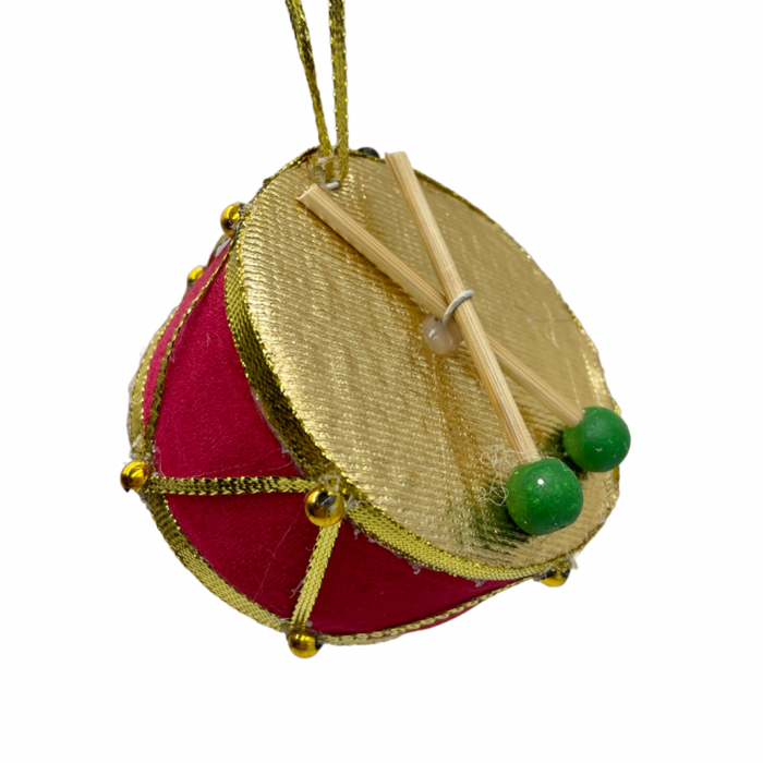Ornament brad Craciun Toba JOY, Rosu, 20cm [3]