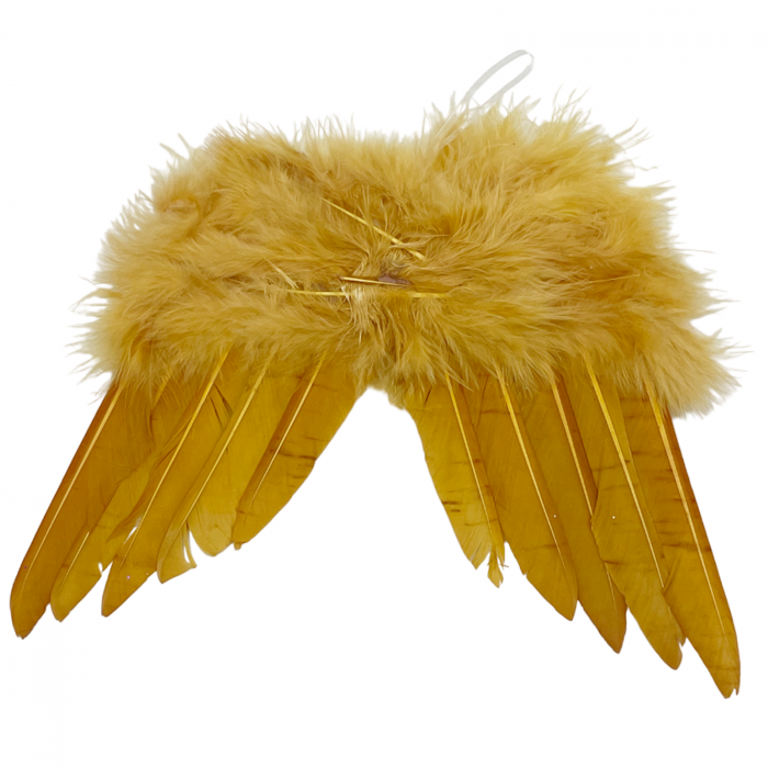 Ornament brad Aripi de Inger ELSA, Auriu, 14cm [1]