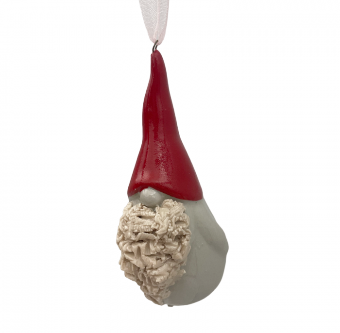 Ornament brad Craciun Spiridus DINKY, Gri, 8cm [2]