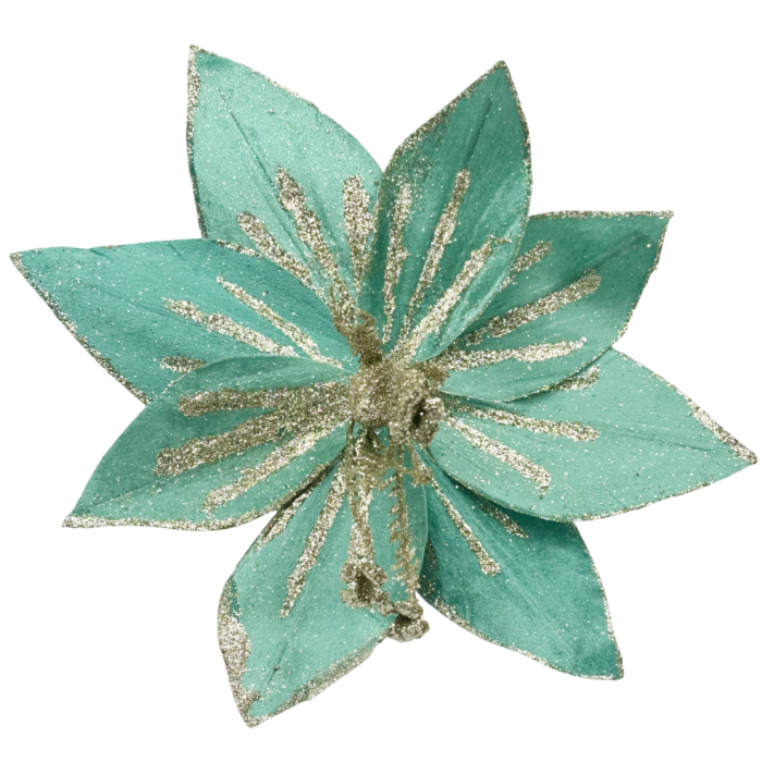 Ornament brad Craciunita ASTRID, Verde menta, 25cm [1]