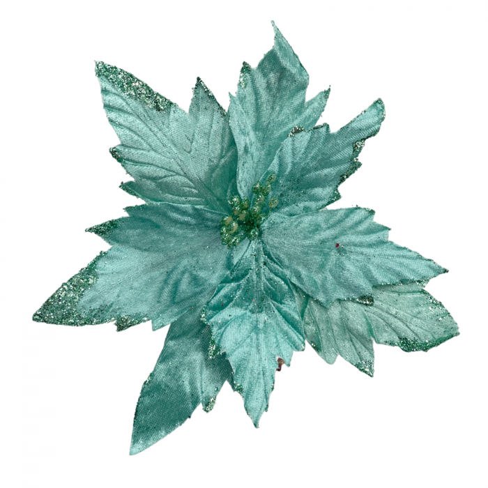 Ornament brad craciunita Bella 25cm, Verde menta [3]
