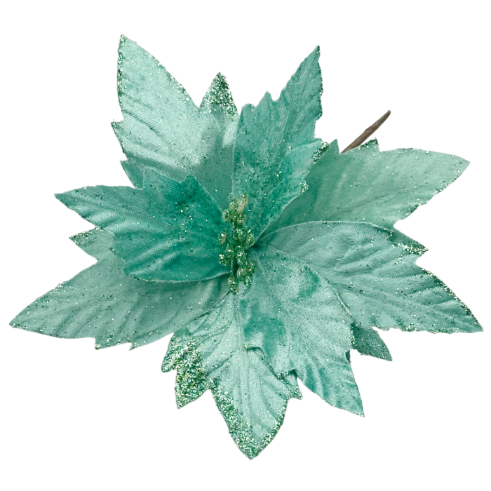 Ornament brad craciunita Bella 25cm, Verde menta [1]