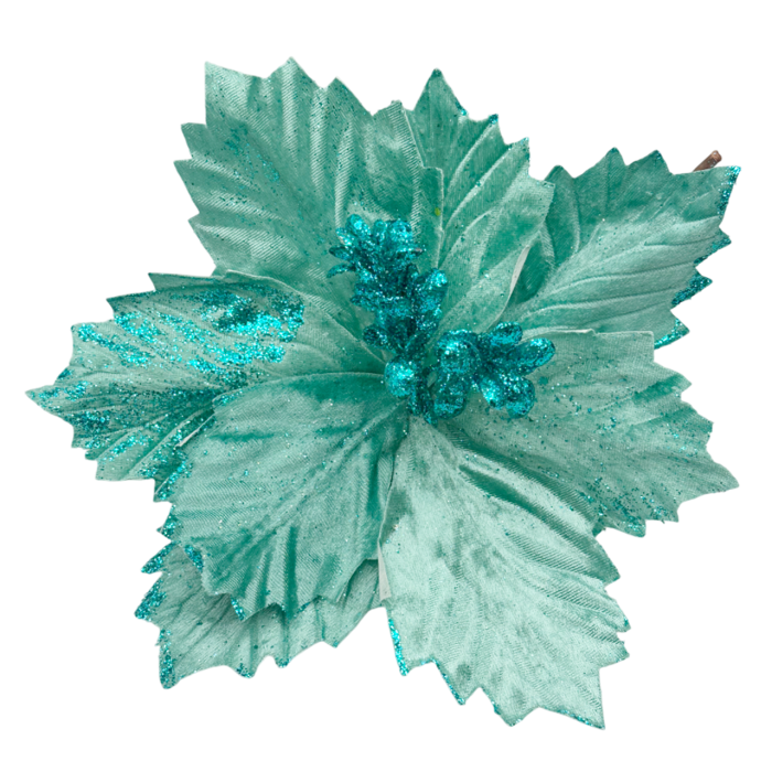 Ornament brad Craciunita ALLEGRA, Verde menta, 23cm [1]
