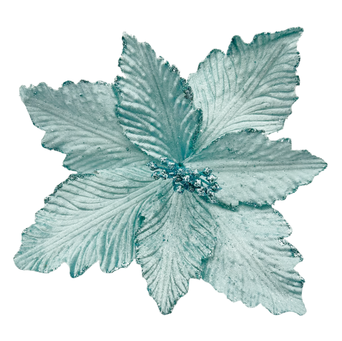 Ornament brad Craciunita CAROL, Bleu, 25cm [3]