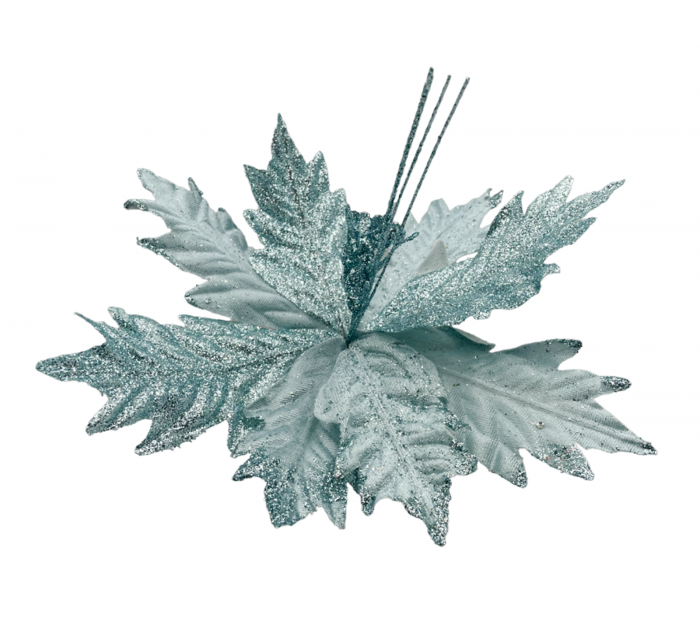 Ornament brad Craciunita CHRISSY, Bleu, 25cm [4]