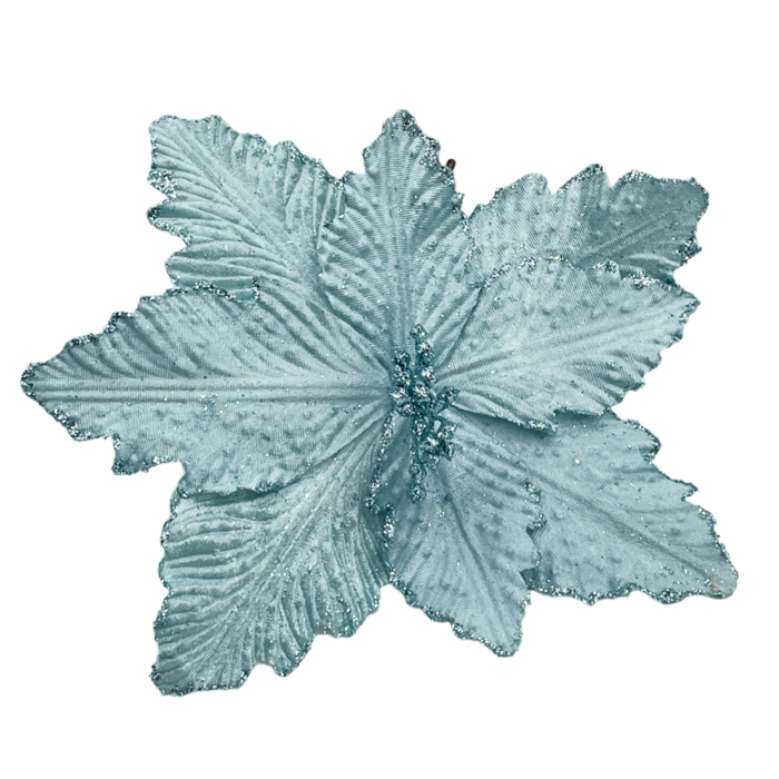 Ornament brad Craciunita CAROL, Bleu, 25cm [3]