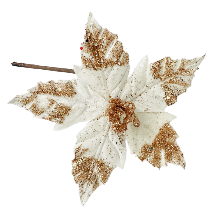 Ornament brad Craciunita NOELLE, Ivoire Aramiu [2]