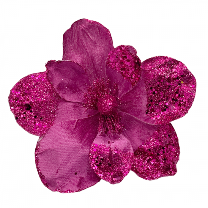 Ornament brad Magnolie CHARM, Fucsia, 25cm [2]