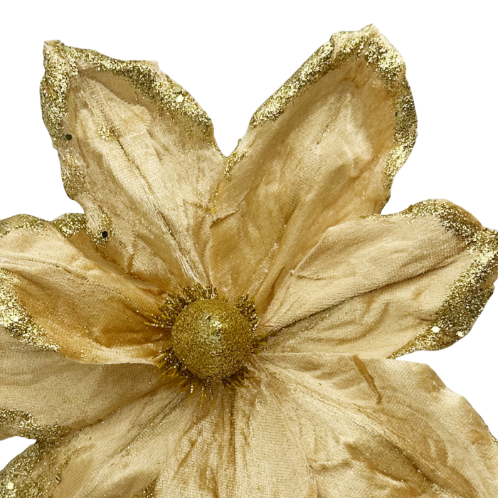 Ornament brad Magnolie GRACE, Auriu, 25cm [2]