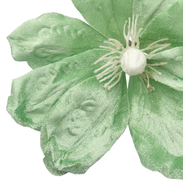 Ornament brad Magnolie GRACE, Verde fistic, 22cm [2]