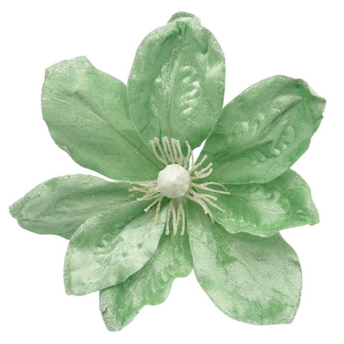 Ornament brad Magnolie GRACE, Verde fistic, 22cm [1]