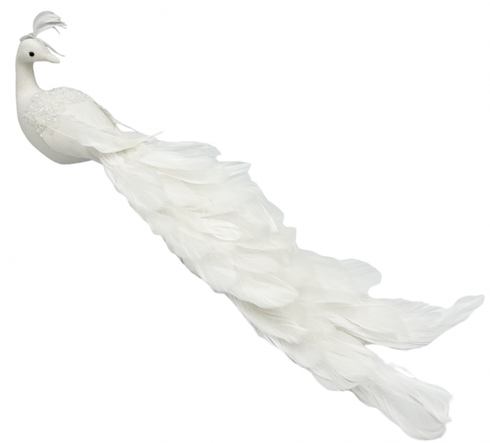 Ornament brad Paun TWINKLE, Alb, 45cm [1]