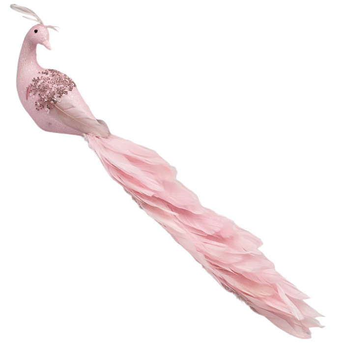 Ornament brad Paun TWINKLE, Roz, 45cm [1]