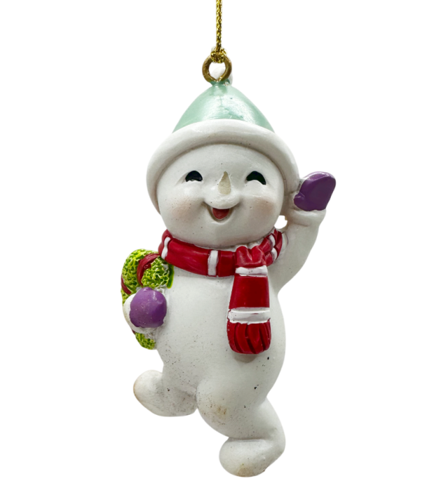 Ornament Craciun - Om de Zăpadă cu coronita SNOWY [2]