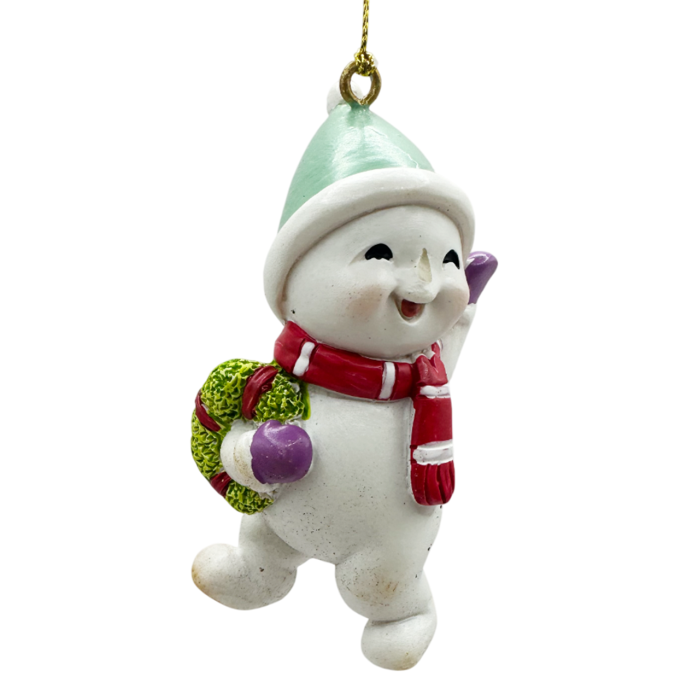 Ornament Craciun - Om de Zăpadă cu coronita SNOWY [1]