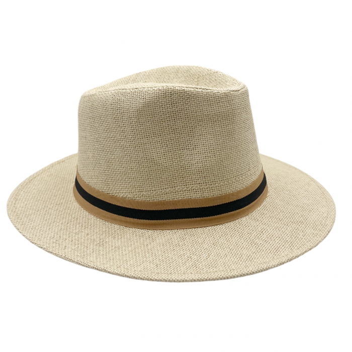 Palarie de soare PANAMA JUAN 56CM, Bej, Paie de hartie [3]