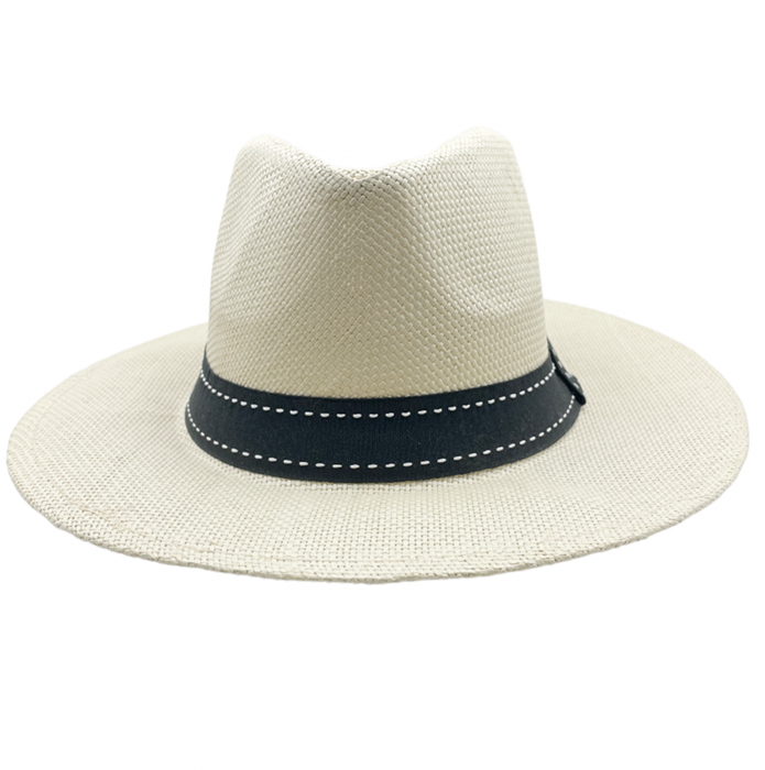Palarie de soare PANAMA JASON 60CM, Crem, Paie de hartie [3]