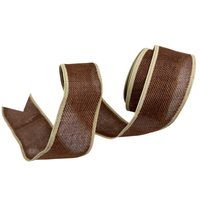 Panglica Decorativa RUSTIC Maro - 6 × 270 cm [1]