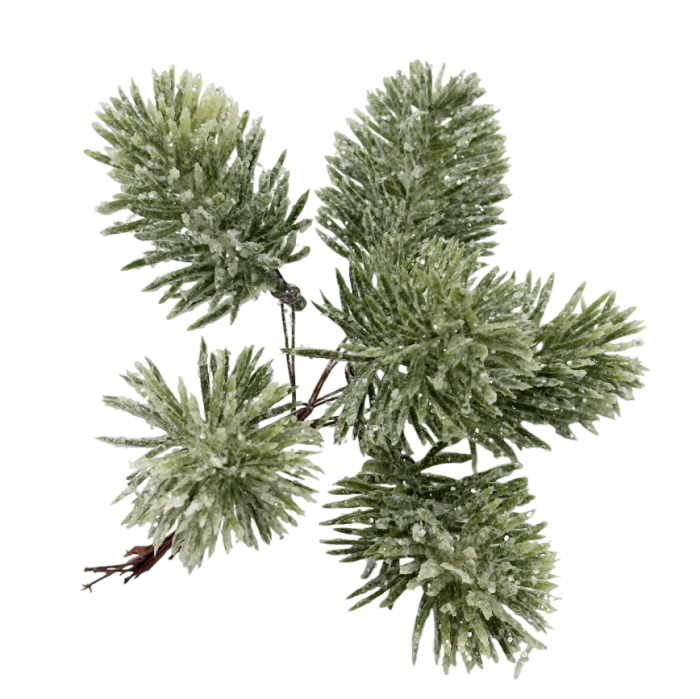 Pick crengute decorative de pin cu efect de zăpadă FREEZY [2]