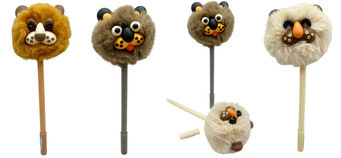 Pix pufos cu figura de animal LYON [4]