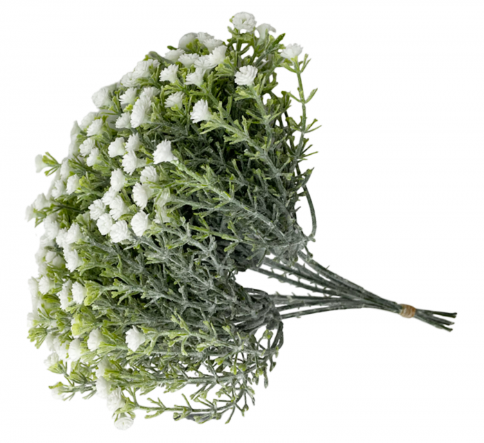 Flori artificiale EVE, Alb, 30cm [3]