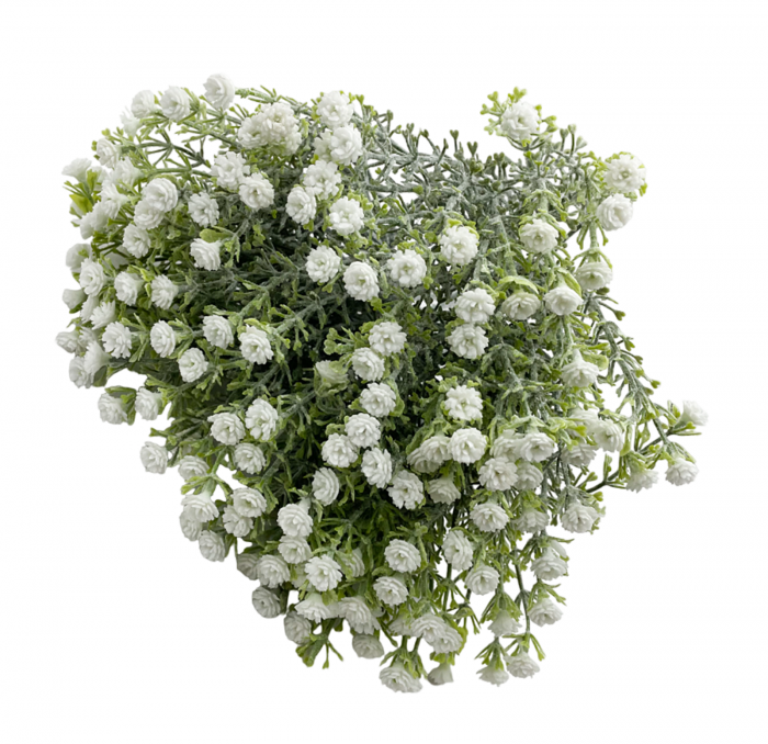 Flori artificiale EVE, Alb, 30cm [2]