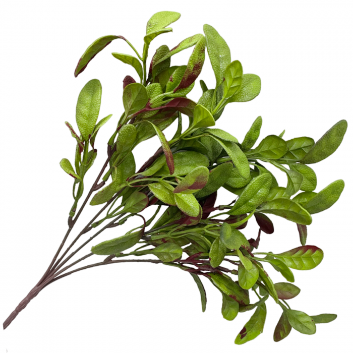Planta artificiala CHANIA, Verde/ Rosu, 30cm [1]