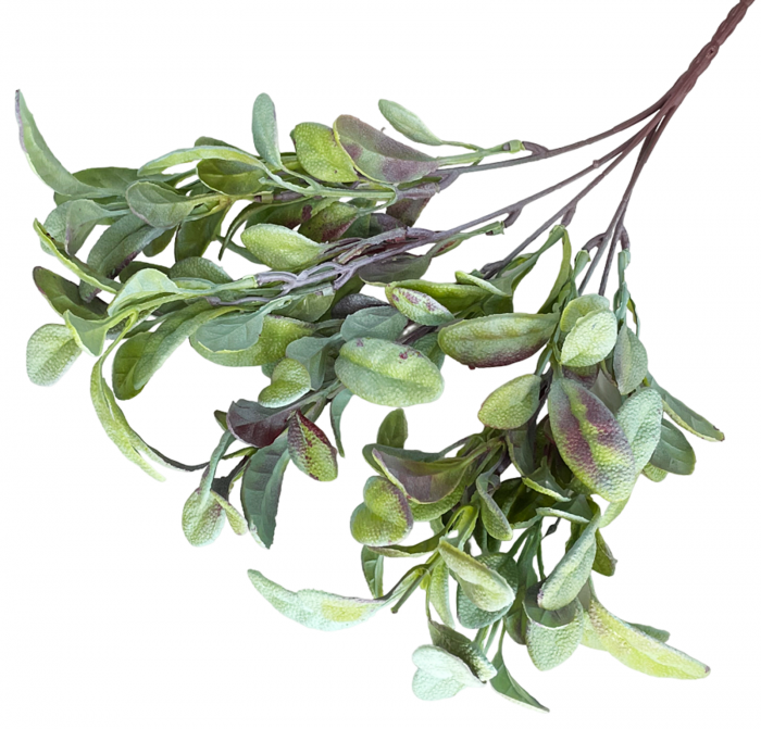 Planta artificiala CHANIA, Verde brumat, 30cm [2]