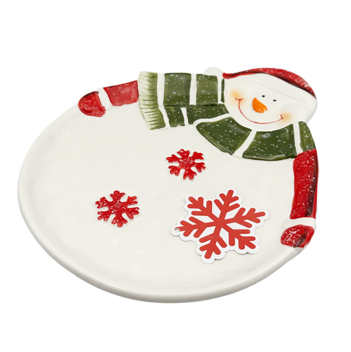 Platou ceramica - decor Om de Zapada FROSTY [2]