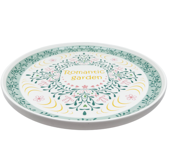 Platou ceramic rotund ROMANTIC GARDEN [2]