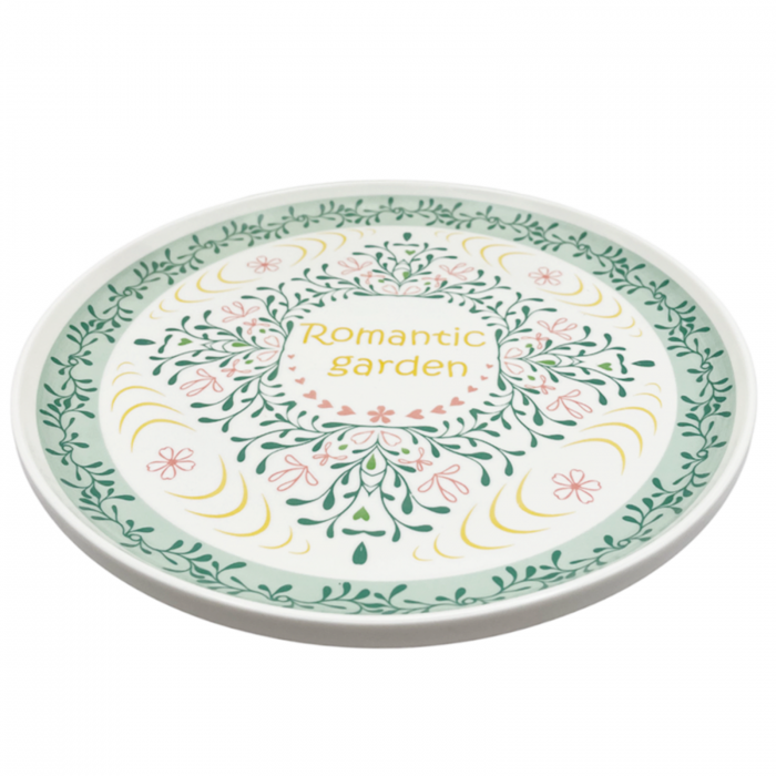 Platou rotund ROMANTIC GARDEN, 25cm [2]