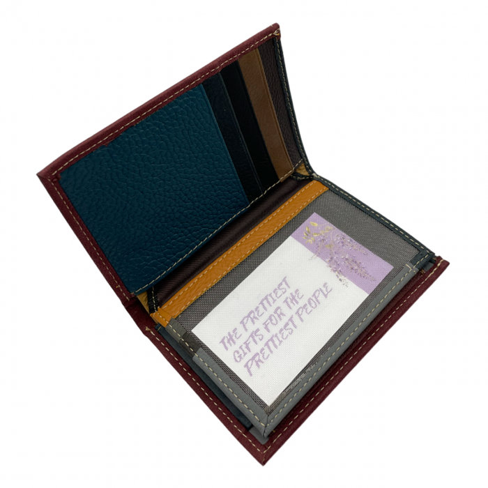Portofel barbati CONRAD, Negru, 9x13cm, Piele naturala [6]