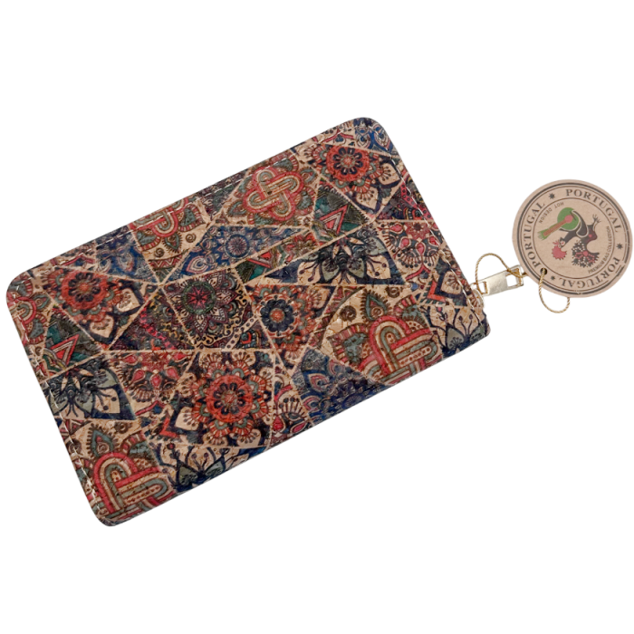 Portofel Compact din Pluta MARCIA, 16cm [3]