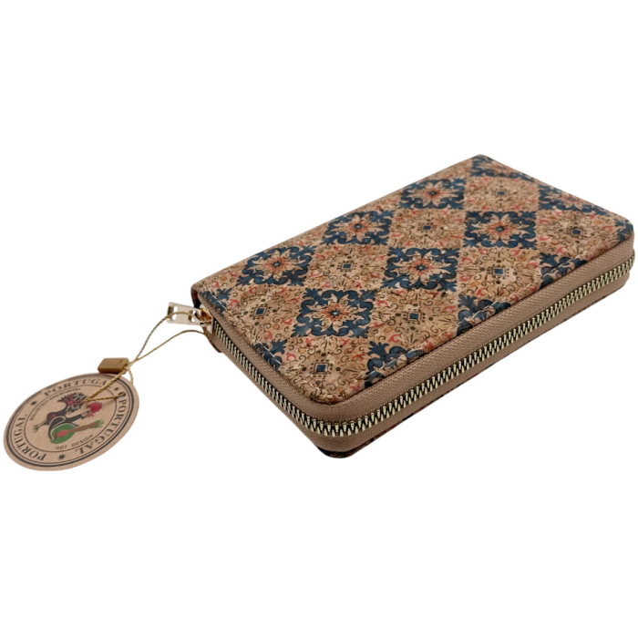 Portofel Compact din Pluta LUZ cu motive orientale [2]