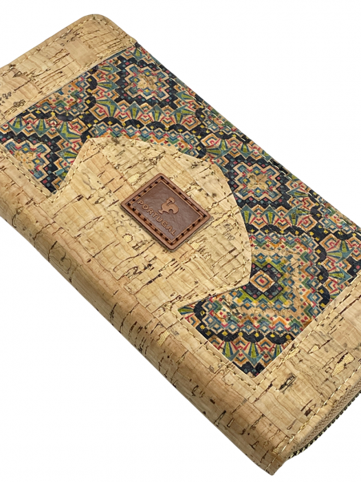 Portofel compact din pluta CYNTIA, 19cm [5]