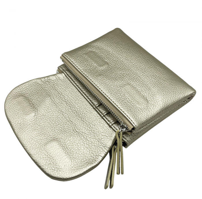 Portofel plic CINDY, Auriu, 13cm [2]