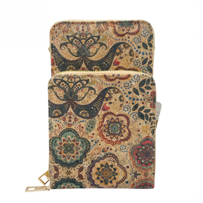 Portofel pluta tip Geanta crossbody ANNE, Cu 3 fermoare [1]