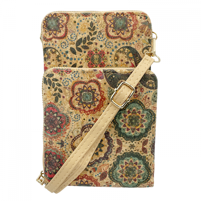 Portofel pluta tip Geanta crossbody ANNE, Cu 2 fermoare [2]