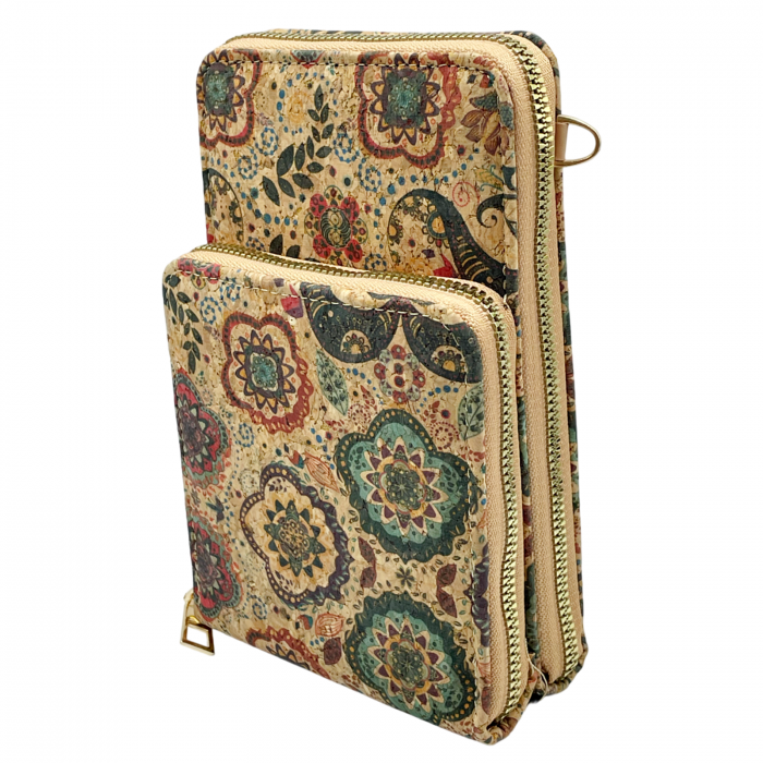Portofel pluta tip Geanta crossbody ANNE, Cu 2 fermoare [1]