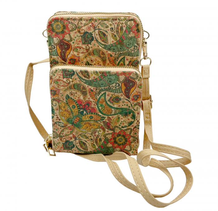 Portofel pluta tip Geanta crossbody ISABEL, Cu 2 fermoare [4]