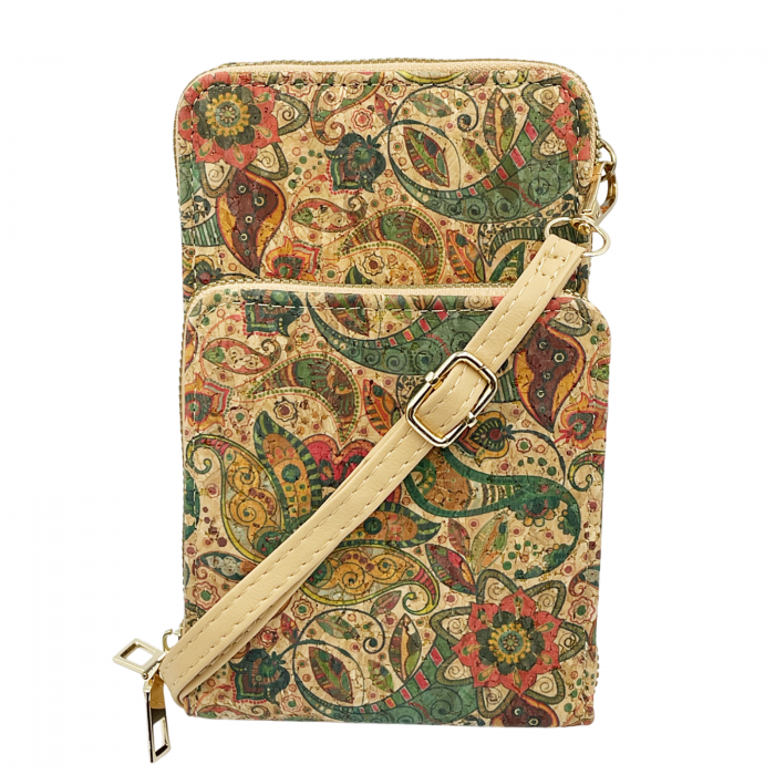 Portofel pluta tip Geanta crossbody ISABEL, Cu 2 fermoare [1]