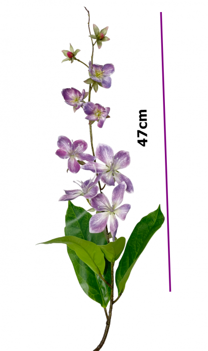 Iasomie artificiala JASMINE, Roz deschis, 80cm [7]