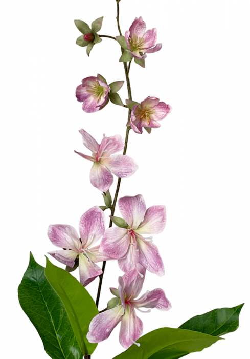 Iasomie artificiala JASMINE, Roz deschis, 80cm [5]