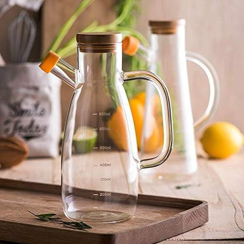 Sticla pentru ulei sau otet LOKI, 1000ml, Sticla borosilicata [3]