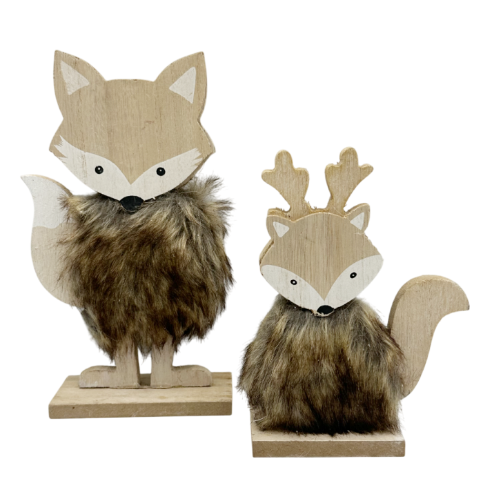 Set 2 Figurine FOREST, Lemn [1]
